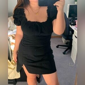 SHEIN women’s black mini dress M